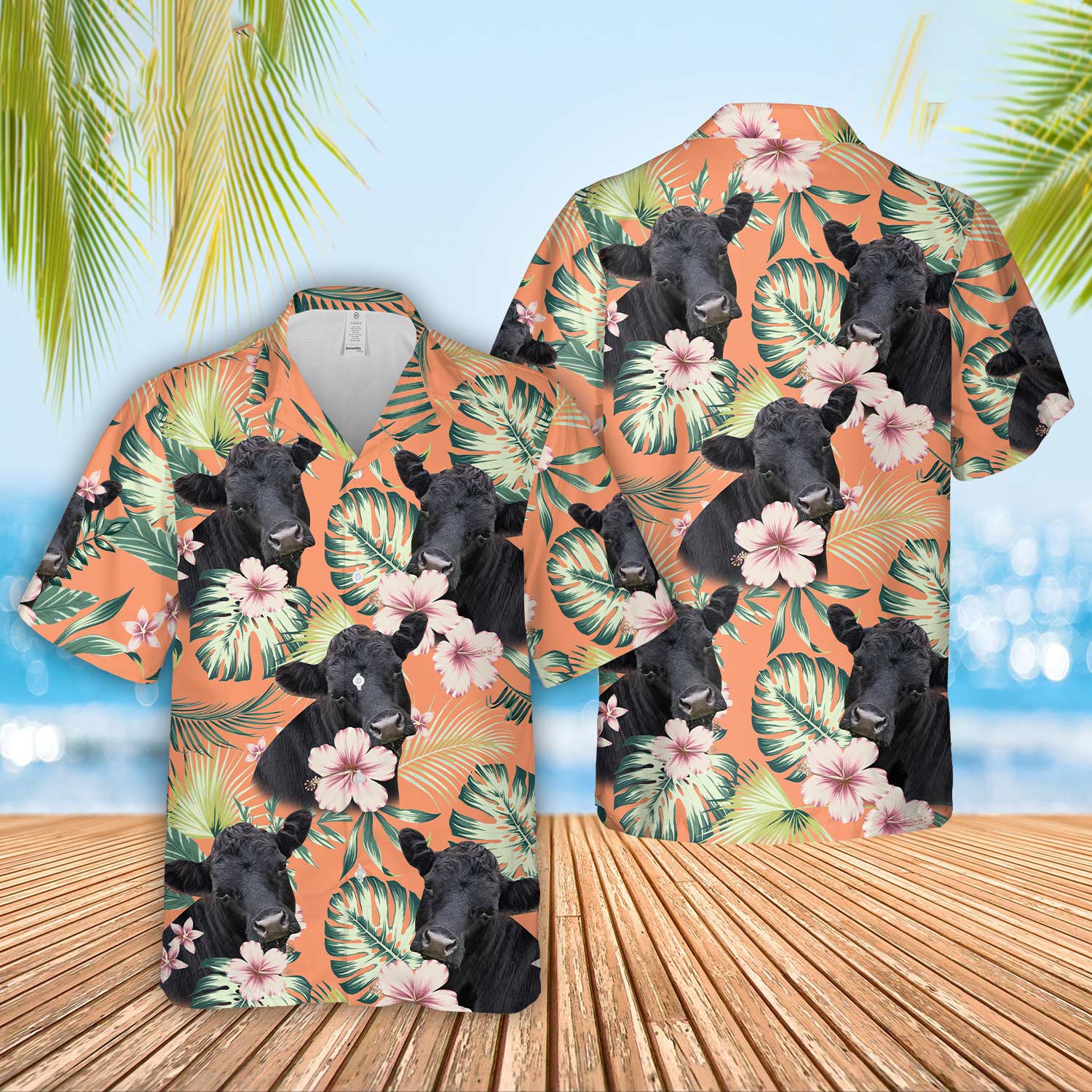 Unique Dexter Summer Happiness Floral Farm 3D - Hawaiian Shirt