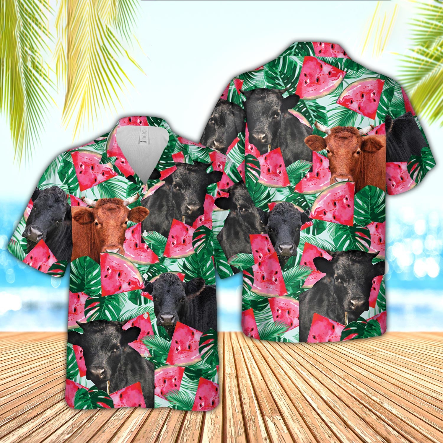 Unique Dexter Watermelon 3D - Hawaiian Shirt