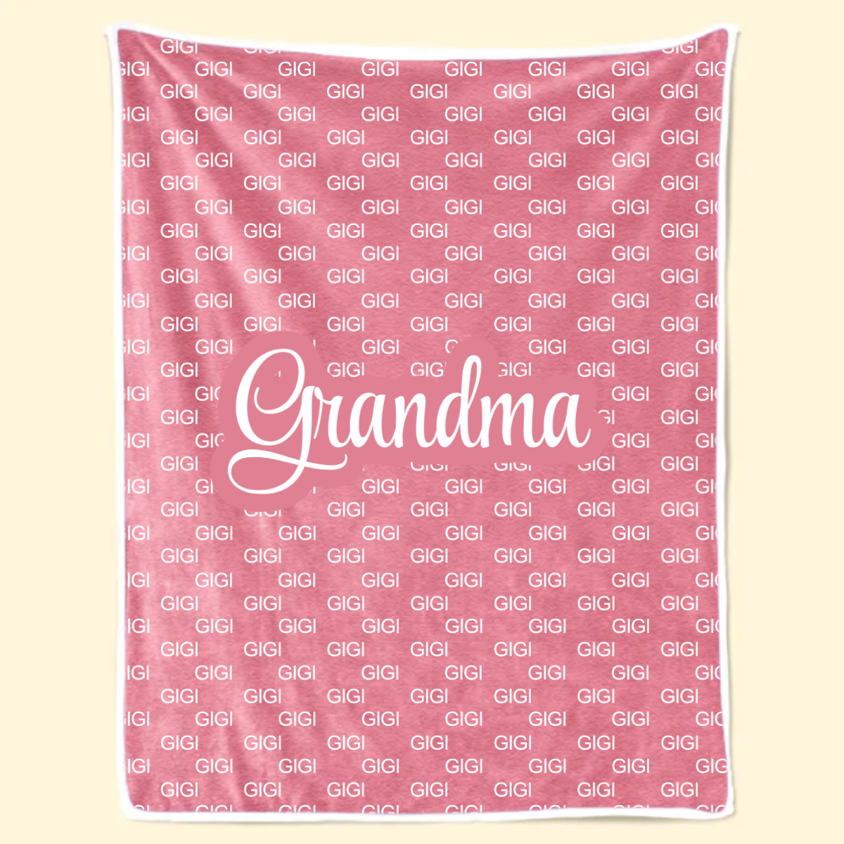 Warm and Cozy - Gift For Grandma, Grandpa, Family Members - Personalized Blanket