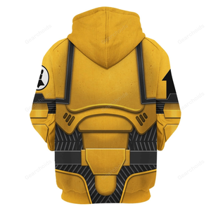 Warhammer  Space Marines Imperial Fists - Fandom Hoodie Sweatshirt Sweatpants