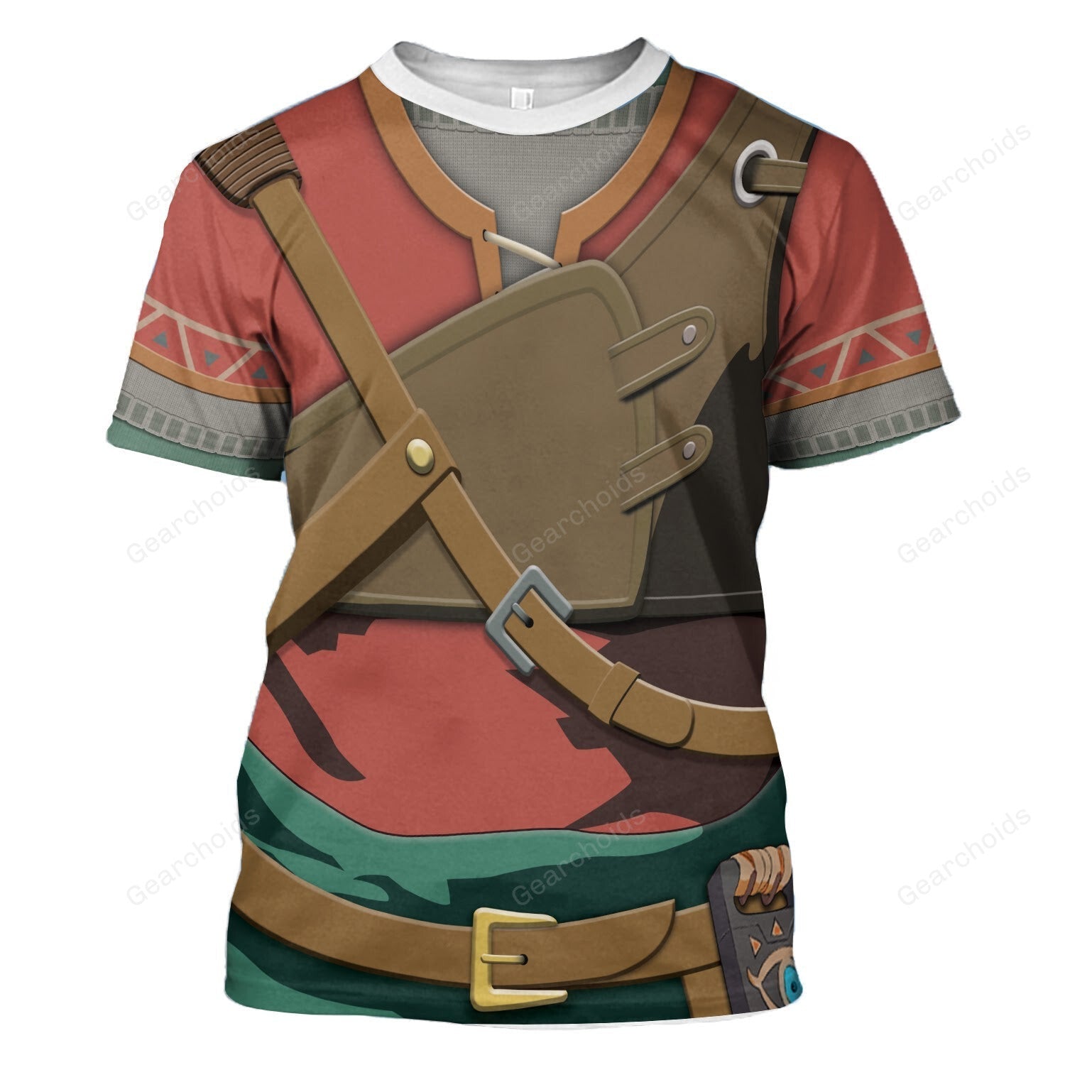 Hylian Armor Costume Cosplay T-Shirt ZDHS72