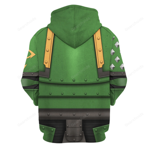 Warhammer Pre-Heresy Sons Of Horus Legion Colour Scheme - Fandom Hoodie Sweatshirt Sweatpants WHHS104 HSQT4102