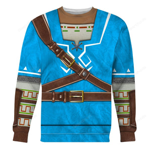 Link Attire Champion's Tunic Hoodie Sweatshirt Sweatpants ZDHS02