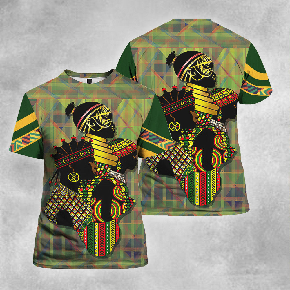 African Women T-shirt For Men & Women