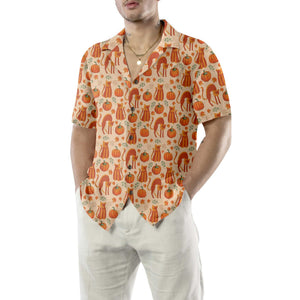 Pumpkin Cats Lover Thanksgiving Hawaiian Shirt