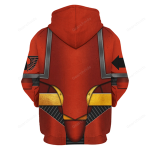 Warhammer Pre-Heresy Blood Angels in Mark IV Maximus Power Armor - Fandom Hoodie Sweatshirt Sweatpants WHHS192 HSQT4178