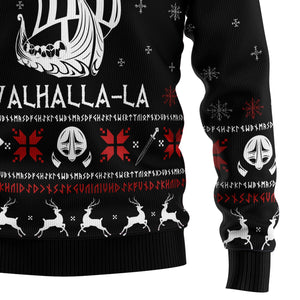 Valhalla Viking Ugly Christmas Sweater