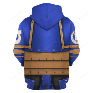 Warhammer Pre-Heresy Ultramarines Legion In Mark II Crusade - Fandom Hoodie Sweatshirt Sweatpants WHHS151 HSQT4143