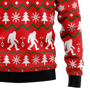 Bigfoot Ugly Christmas Sweater