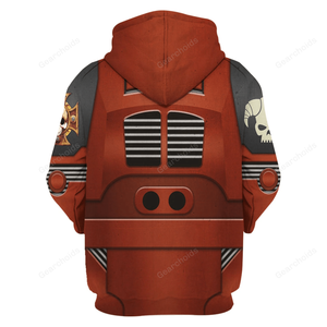 Warhammer Indomitus Pattern Tactical Dreadnought Armour - Fandom Hoodie Sweatshirt Sweatpants