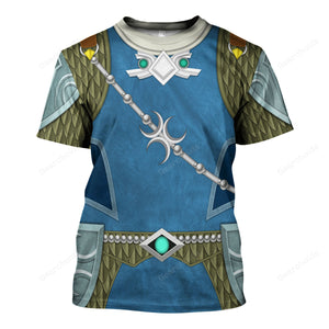 Zora Armor Attire  Costume Cosplay T-Shirt ZDHS45