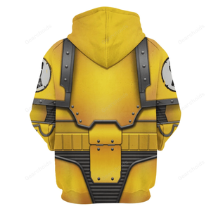 Warhammer Imperial Fists in Mark III Power Armor - Fandom Hoodie Sweatshirt Sweatpants