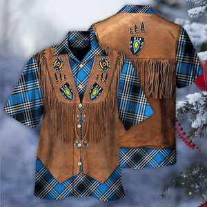 Christmas Santa Native American Jacket Costume Cosplay - Hawaiian Shirt