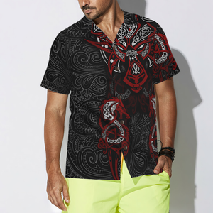 Viking Tattoo Dragon - Hawaiian Shirt