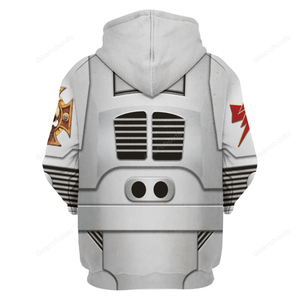 Warhammer Terminator Armor White Scars - Fandom Hoodie Sweatshirt Sweatpants WHHS134 HSQT4130