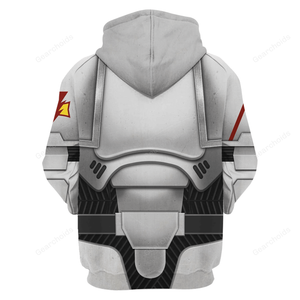 Warhammer Space Marines White Scars - Fandom Hoodie Sweatshirt Sweatpants WHHS28