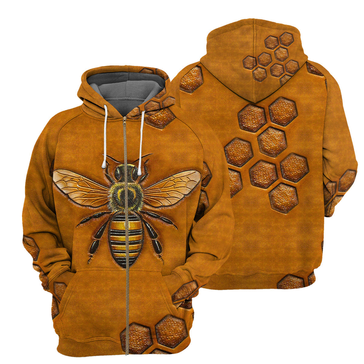 Bee 3D All Over Printed - Hoodie 