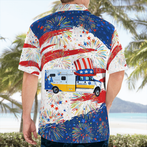 Nationwide Childrens Transport Team, 4Th Of July - Hawaiian Shirt