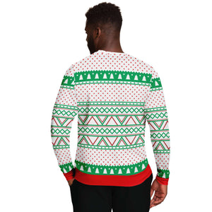 I Don't Believe In You Either Santa Ugly Christmas Sweater