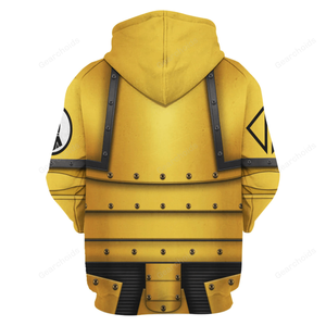 Warhammer Pre-Heresy Imperial Fists In Mark II Crusade - Fandom Hoodie Sweatshirt Sweatpants WHHS178