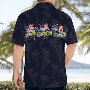 Pennsylvania Fort Washington Fire Company 4Th Of July - Hawaiian Shirt