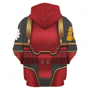 Warhammer Flesh Tearers in Mark III Power Armor - Fandom Hoodie Sweatshirt Sweatpants