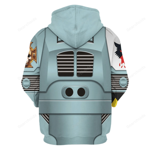 Warhammer Indomitus Pattern Terminator Armor Space Wolves - Fandom Hoodie Sweatshirt Sweatpants