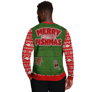 Fishman Custome Ugly Christmas Sweater