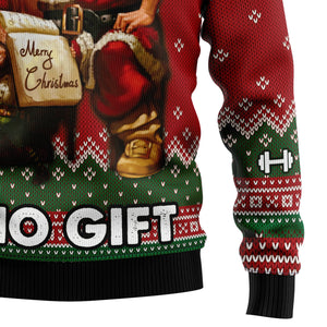 No Lift No Gift Red Ugly Sweater