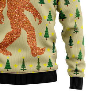 Bigfoot Sasquatch Ugly Christmas Sweater