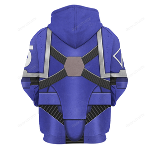 Warhammer Pre-Heresy Ultramarines In Mark IV Maximus Power Armor - Fandom Hoodie Sweatshirt Sweatpants WHHS186 HSQT4172