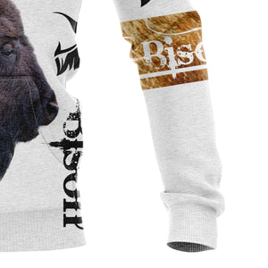 Bison All Over Print - Hoodie