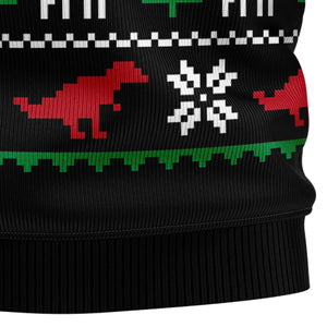 T-Rex Ugly Christmas Sweater