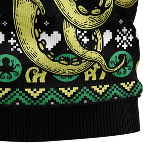 Octopus Cool Ugly Christmas Sweater