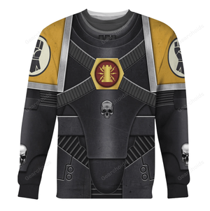 Warhammer Pre-Heresy Imperial Fists in Mark IV Maximus Power Armor - Fandom Hoodie Sweatshirt Sweatpants WHHS183 HSQT4170