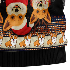 Pembroke Welsh Corgi Christmas Ugly Sweater