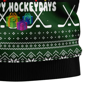 Hockey Sports Christmas Ugly Sweater