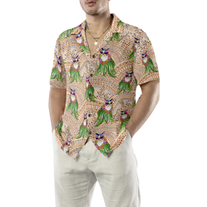 Cat Hula Hawaiian Shirt