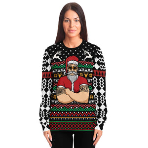 Naughty Santa Bouncer Ugly Christmas Sweater