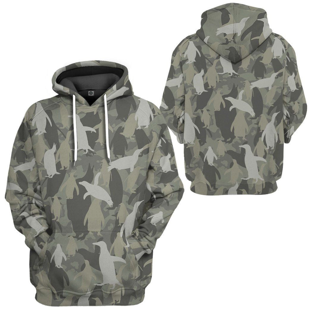 Penguins Camo - Hoodie