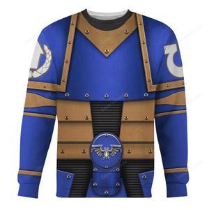 Warhammer Pre-Heresy Ultramarines Legion In Mark II Crusade - Fandom Hoodie Sweatshirt Sweatpants WHHS151 HSQT4143