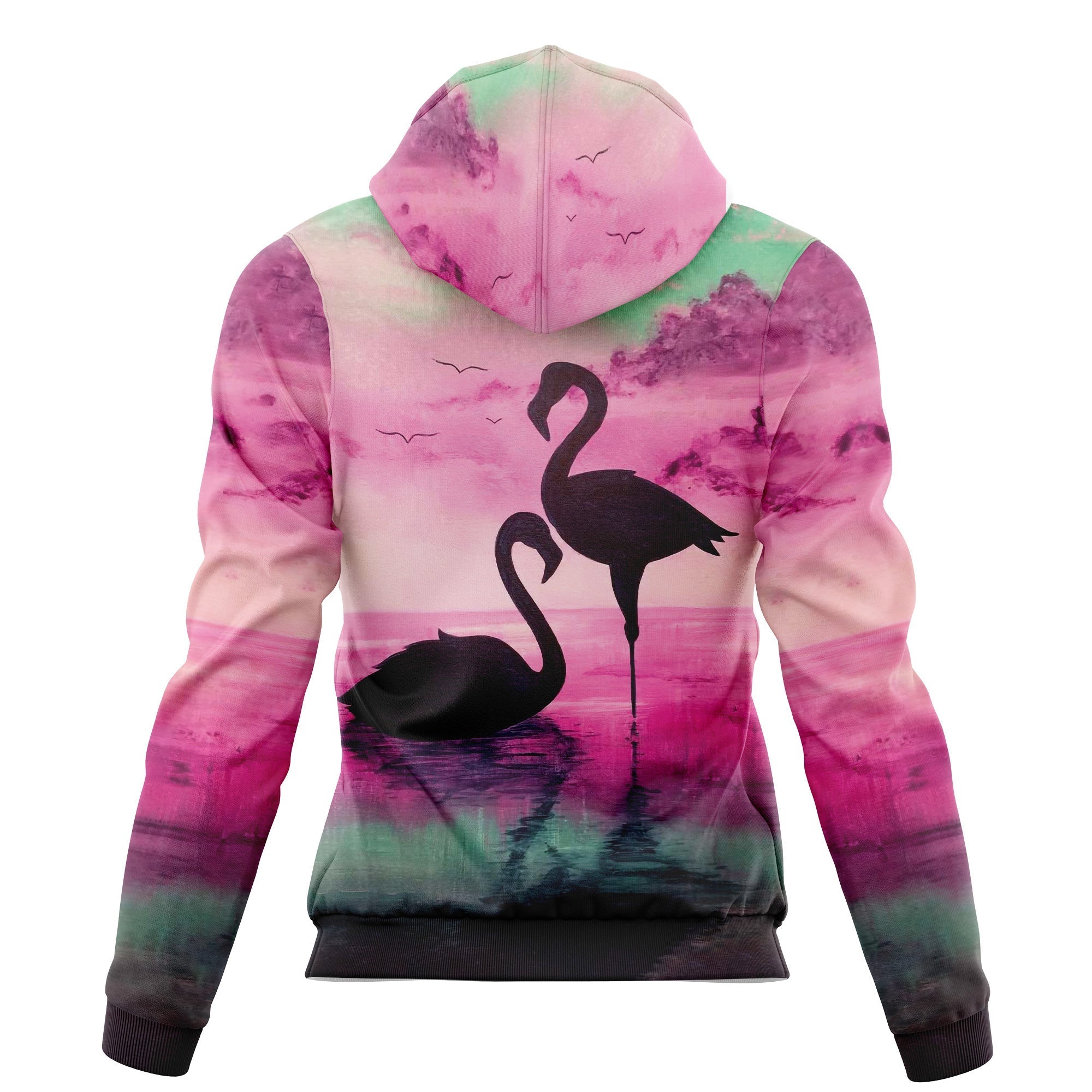 Flamingo Tie Dye - Hoodie