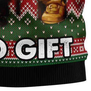 No Lift No Gift Red Ugly Sweater