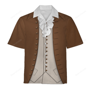 Alexander Hamilton - For Men And Women -  Costume Cosplay Hawaiian Shirt