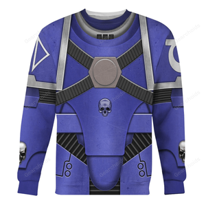 Warhammer Pre-Heresy Ultramarines In Mark IV Maximus Power Armor - Fandom Hoodie Sweatshirt Sweatpants WHHS186 HSQT4172