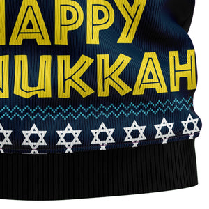 Happy Hanukkah Ugly Christmas Sweater