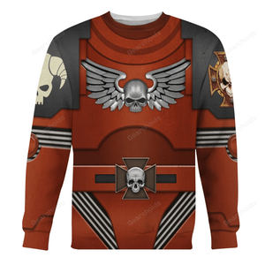 Warhammer Indomitus Pattern Tactical Dreadnought Armour - Fandom Hoodie Sweatshirt Sweatpants