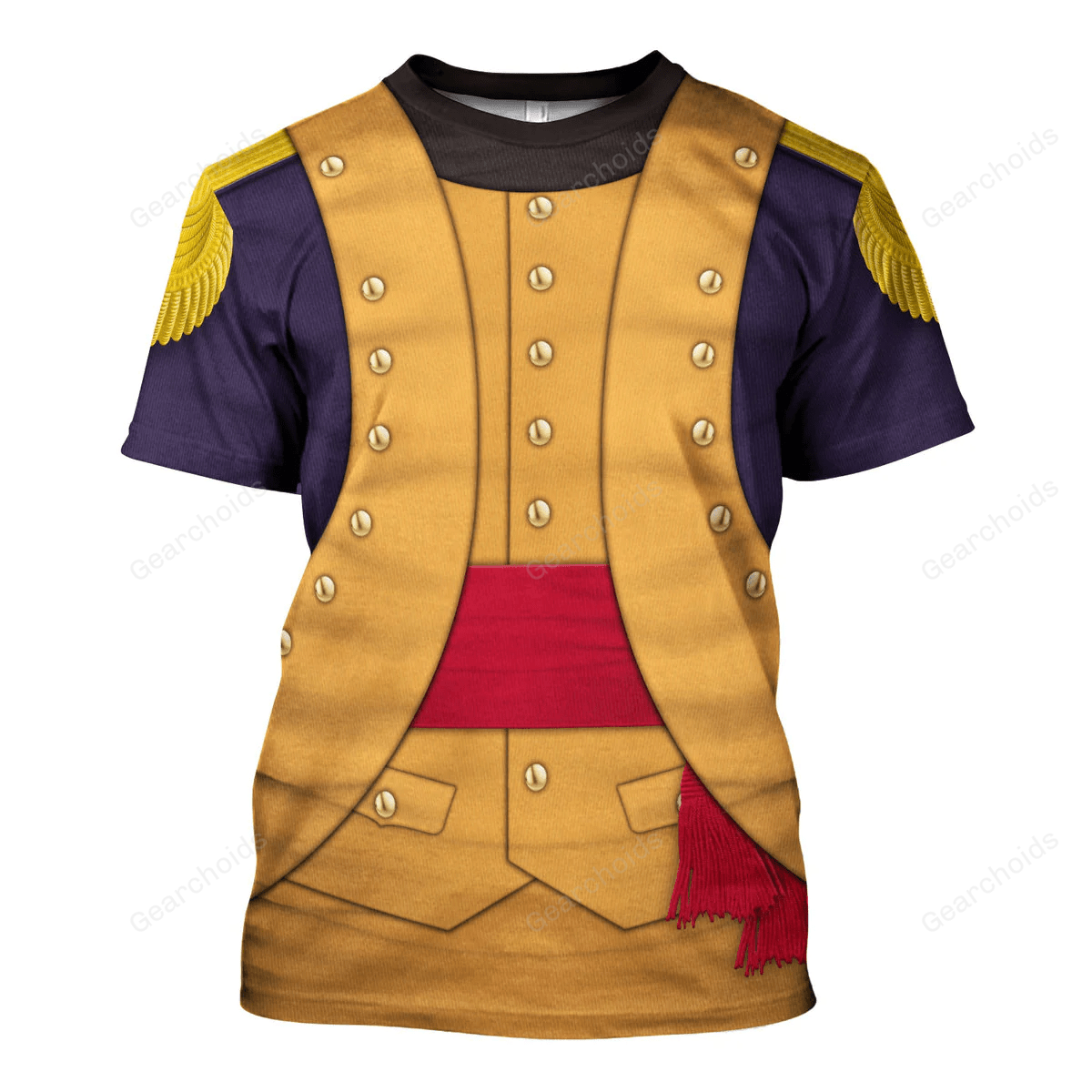 George Washington Uniform Costume Cosplay T-Shirt