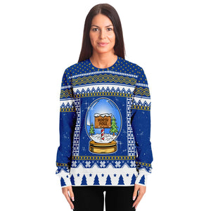 Snow Globe North Pole Ugly Christmas Sweater