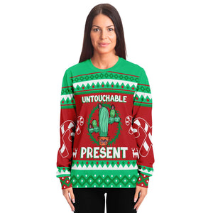 Cactus Untouchable Ugly Christmas Sweater